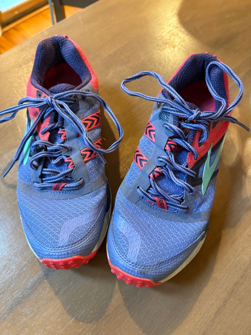 Brooks Women's Running Shoes Purple with Pink Accents